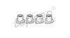 Stuurhuisrubber set 4 st.  (Febi) gallery thumbnail
